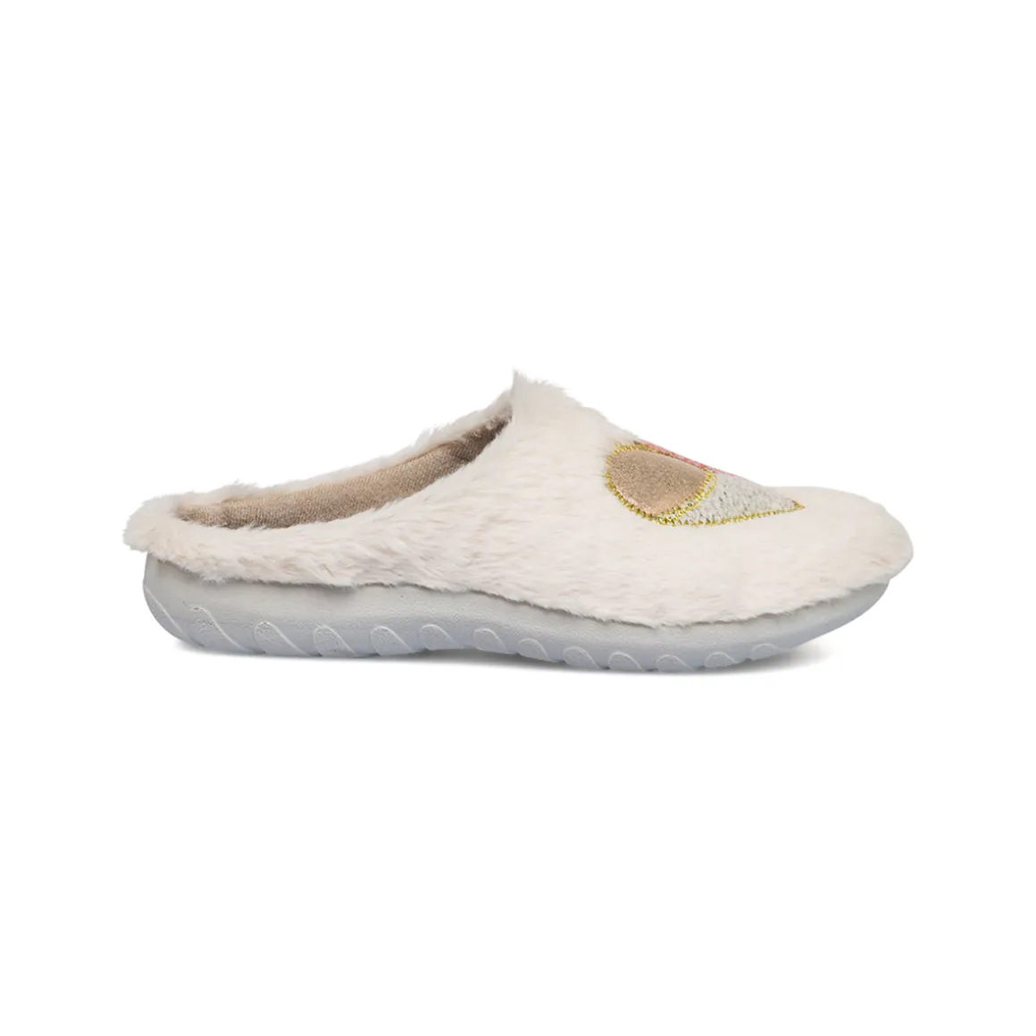 Pantofole bianco da Donna con cuore Inblu