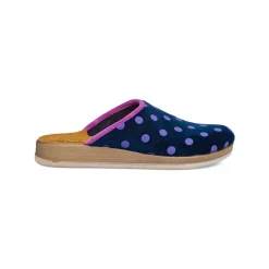 Pantofole blu da Donna Inblu con pois