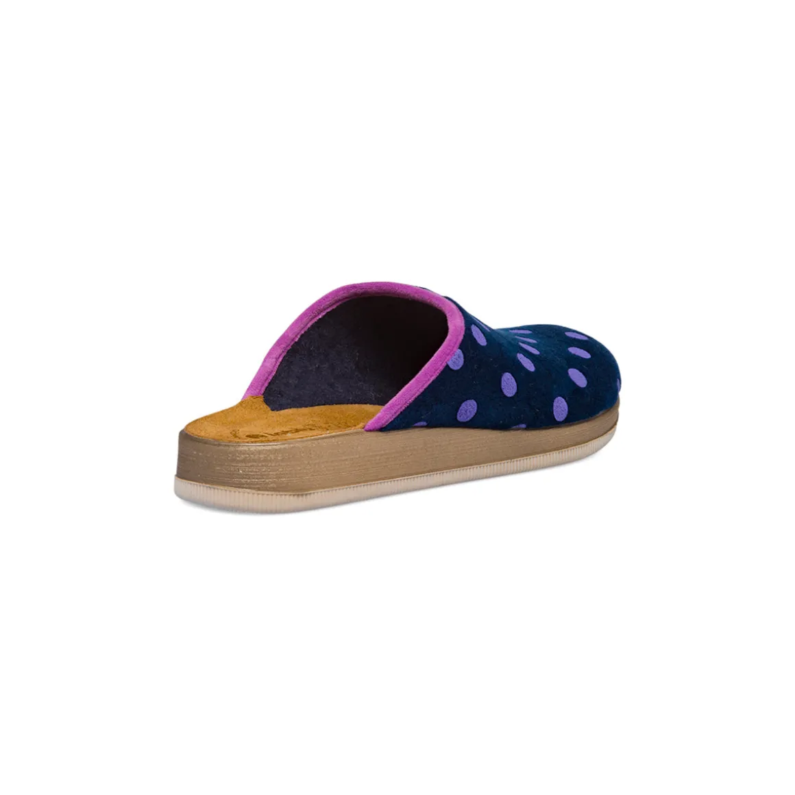 Pantofole blu da Donna Inblu con pois