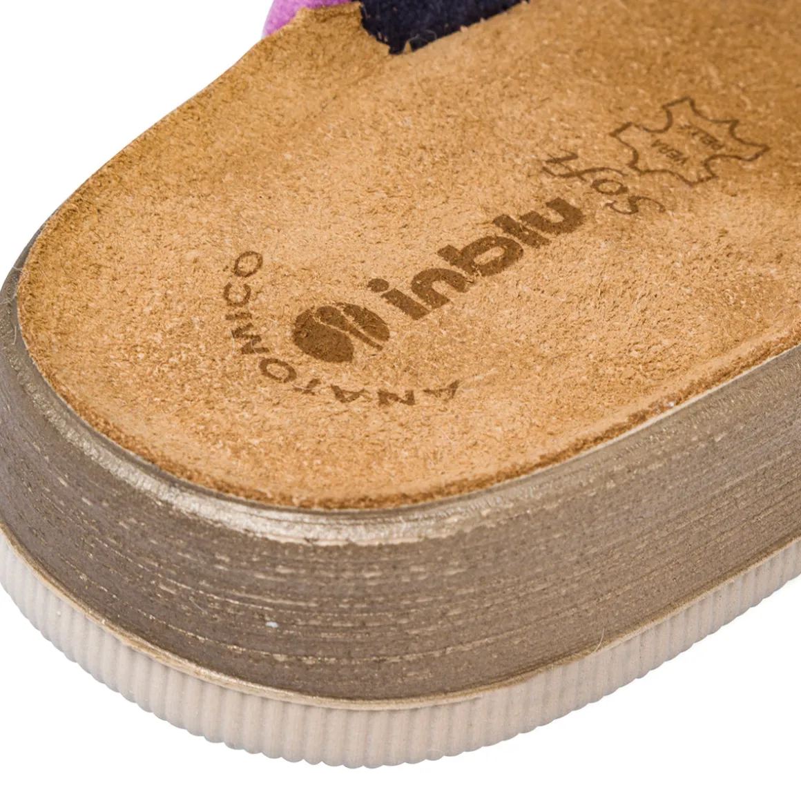 Pantofole blu da Donna Inblu con pois
