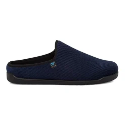 Pantofole blu da uomo con sottopiede anatomico Fly Flot