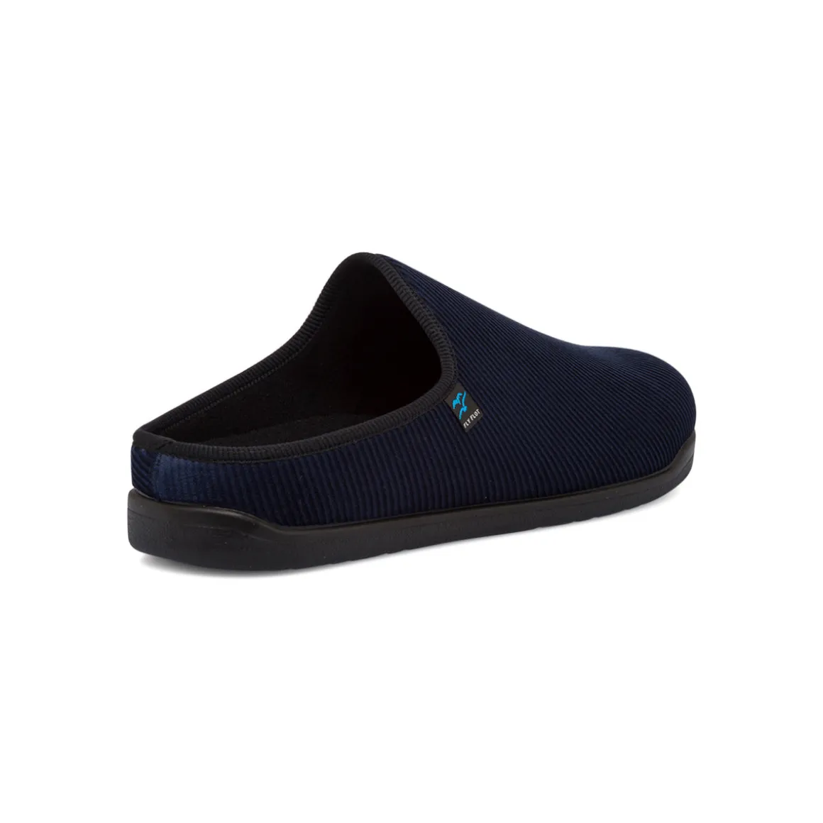 Pantofole blu da uomo con sottopiede anatomico Fly Flot
