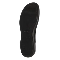 Pantofole blu da uomo con logo argento e sottopiede anti-shock Fly Flot
