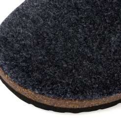 Pantofole blu in tessuto da uomo con cinturino Tè Verde