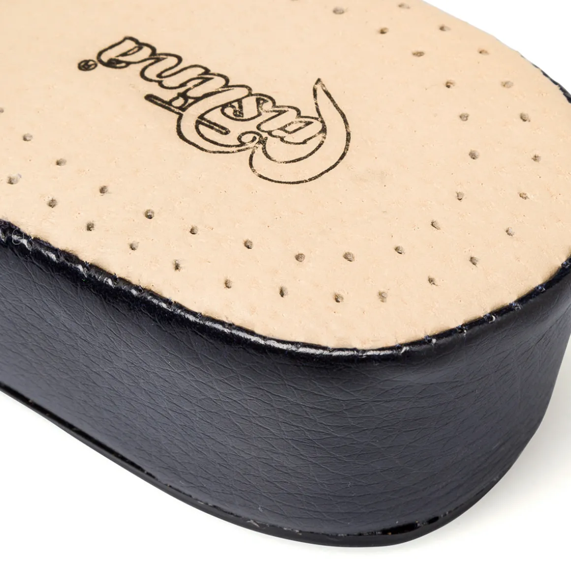 Pantofole blu scuro da donna con sottopiede in pelle Stilrosa