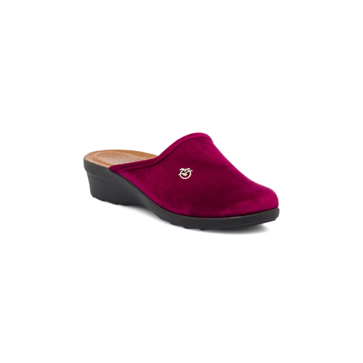 Pantofole bordeaux da donna Fly Flot