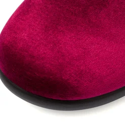Pantofole bordeaux da donna con sottopiede anatomico Fly Flot