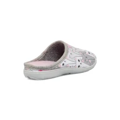 Pantofole con stampa gatti rosa e grigi da Donna Italia Trend