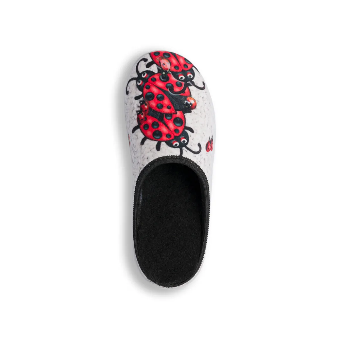 Pantofole da Donna con coccinelle Italia Trend