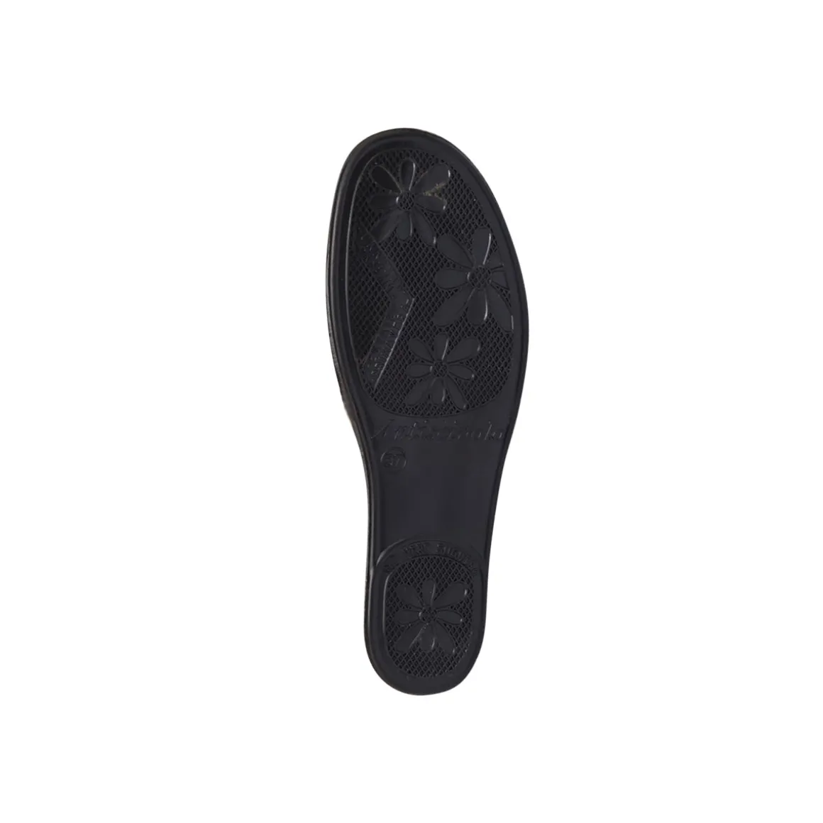 Pantofole da Donna in feltro con fiori e fibbia
