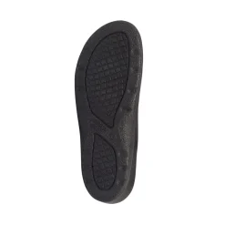 Pantofole da donna nere con sottopiede anatomico Italia Trend
