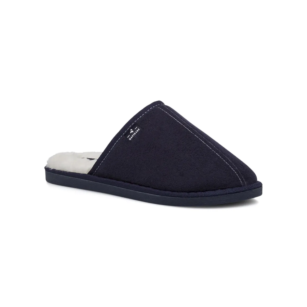 Pantofole da uomo blu con interno imbottito Navigare
