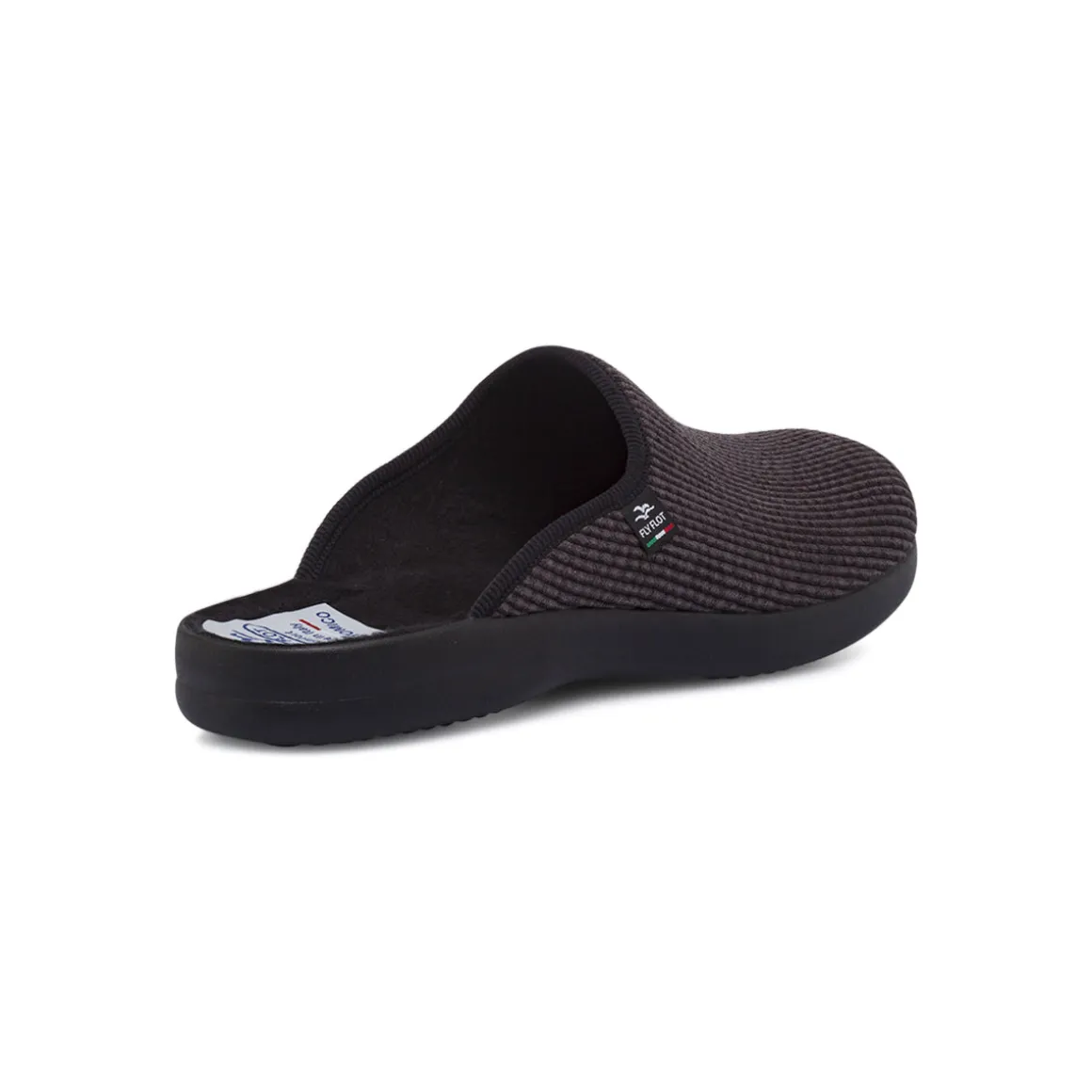 Pantofole da Uomo Grigie in Tessuto con Suola Ergonomica Fly Flot