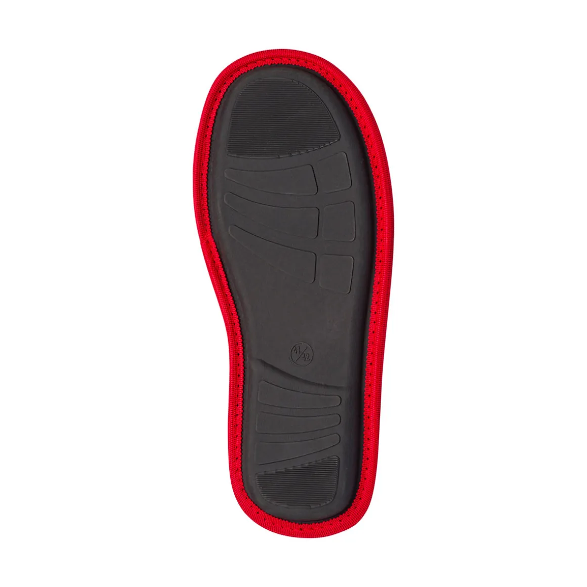 Pantofole da uomo nere con logo Milan
