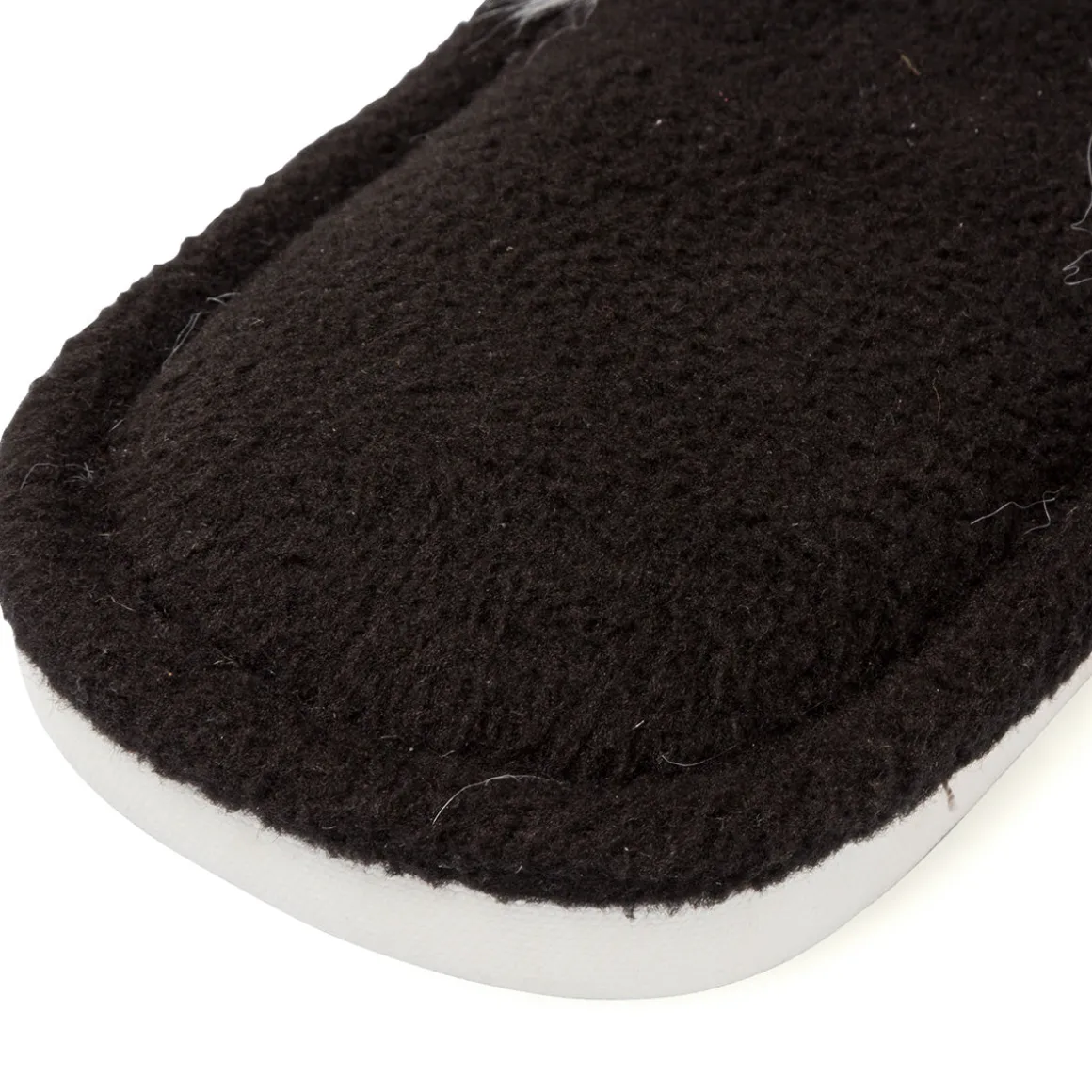 Pantofole grigie da donna in pelliccia sintetica Lora Ferres