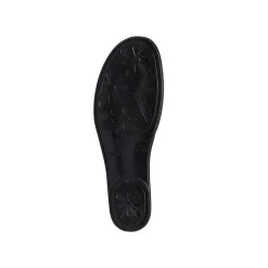 Pantofole grigie da donna con fiore Stilrosa