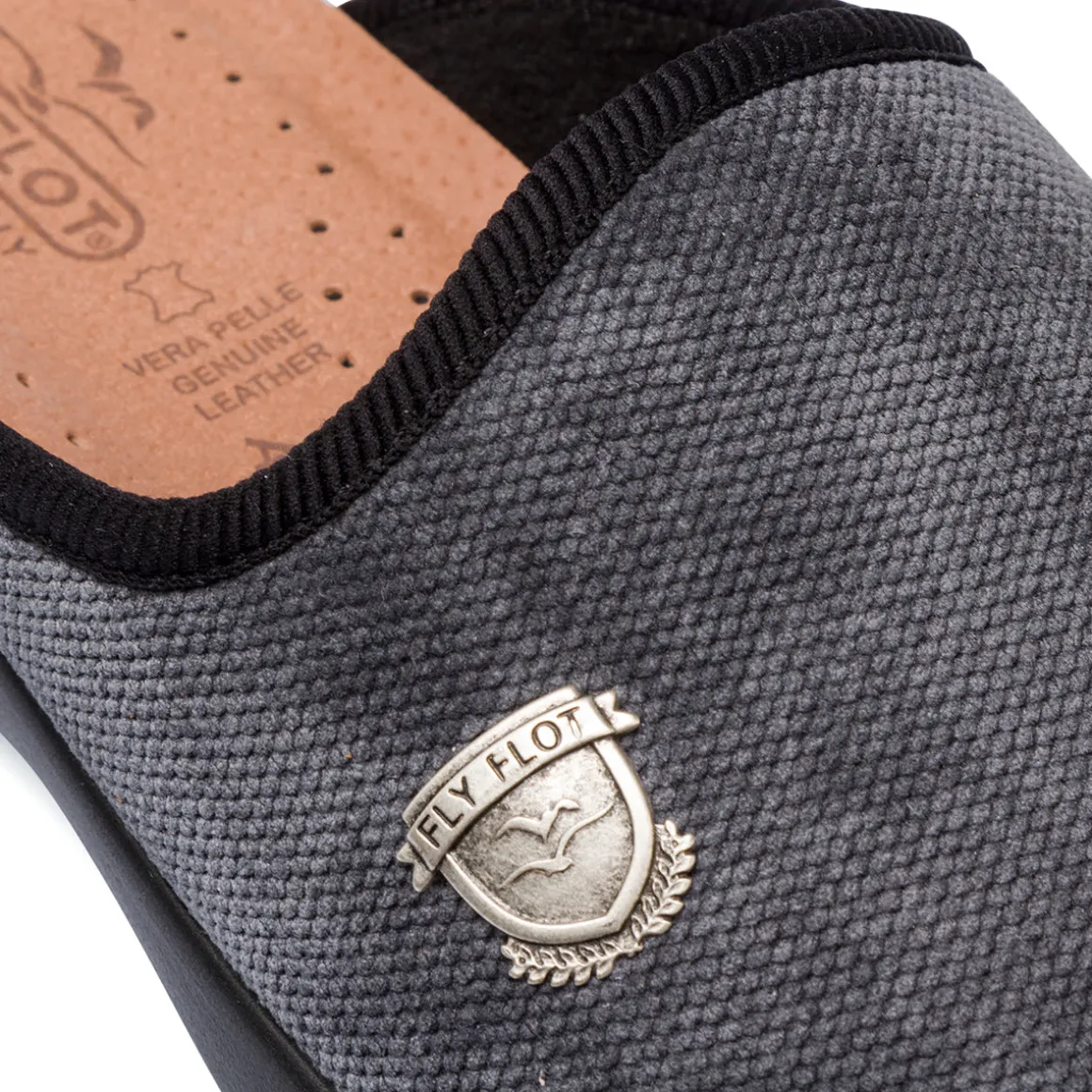 Pantofole Grigie da Uomo Fly Flot