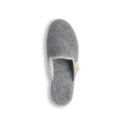 Pantofole grigie in feltro da Donna in tessuto Stilrosa