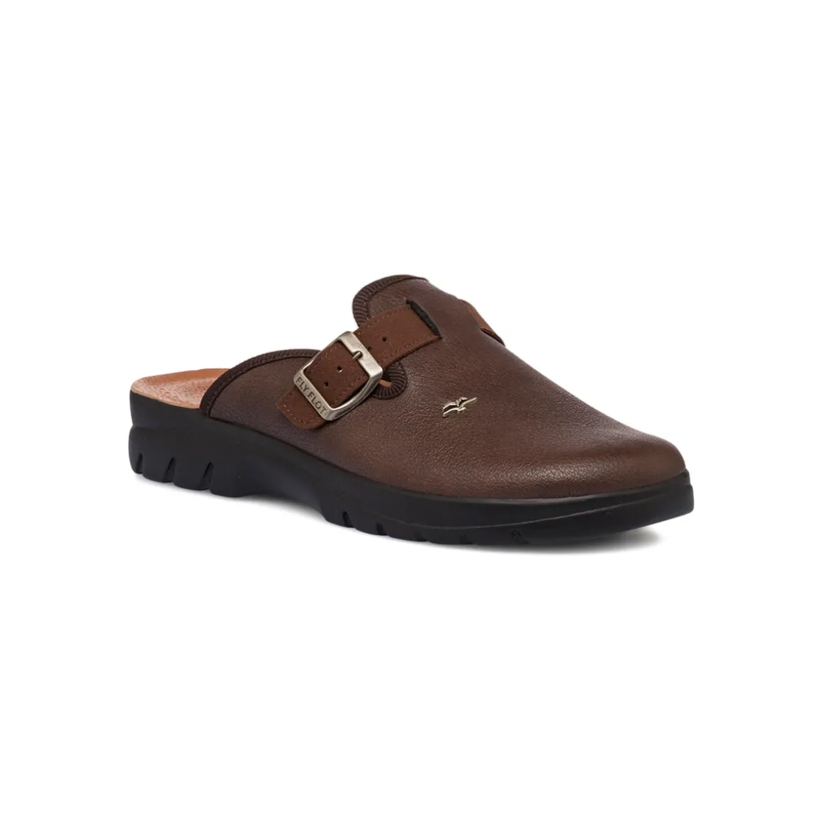 Pantofole marroni da Uomo Fly Flot