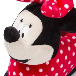 Pantofole Minnie rosse a pois da Bambina