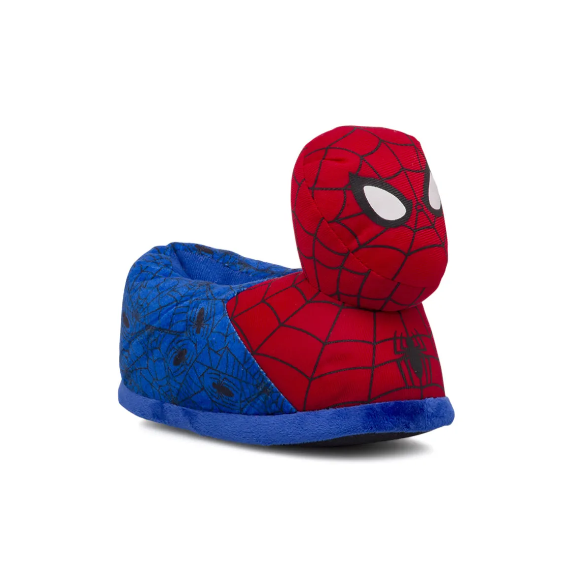 Pantofole morbide Spiderman rosse e blu da Bambino