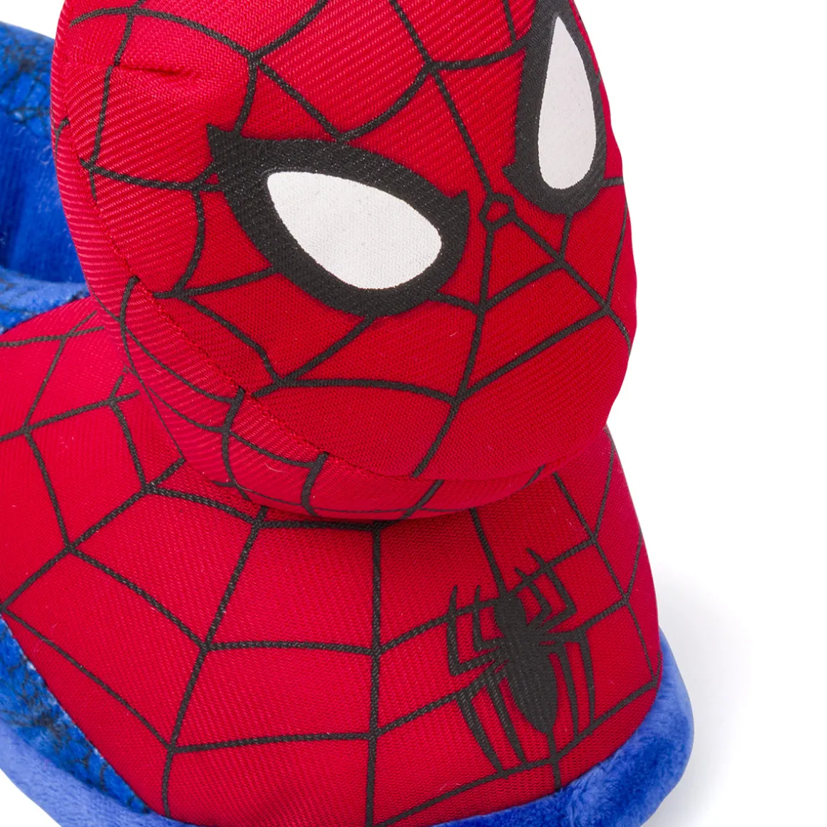 Pantofole morbide Spiderman rosse e blu da Bambino