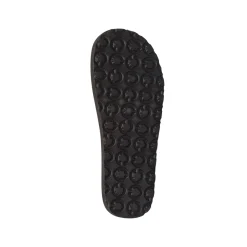 Pantofole nere da Donna in similpelle effetto scamosciato Inblu