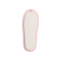 Pantofole rosa da Donna effetto pelliccia con fiocco Griff