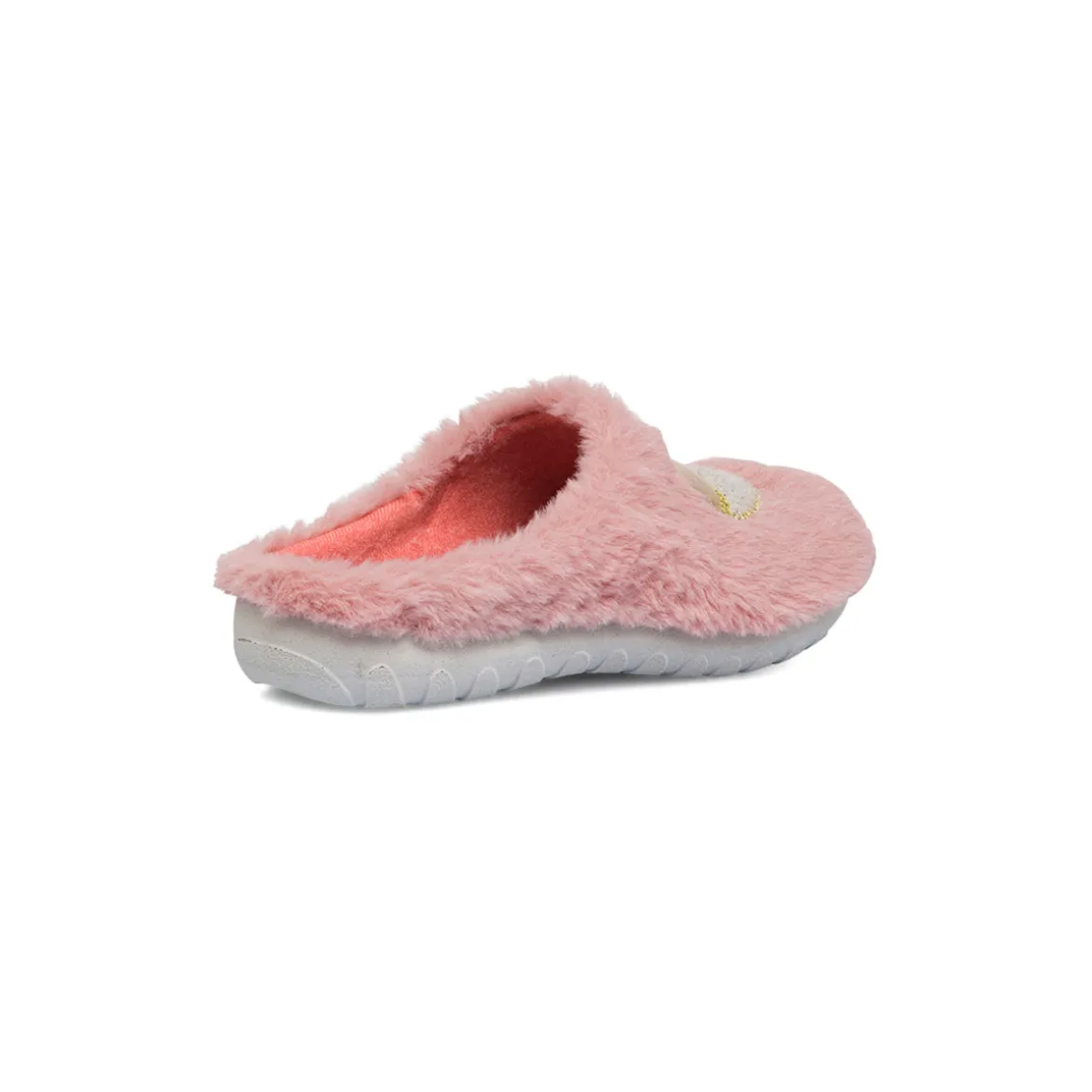 Pantofole rosa da Donna in tessuto con cuore Inblu