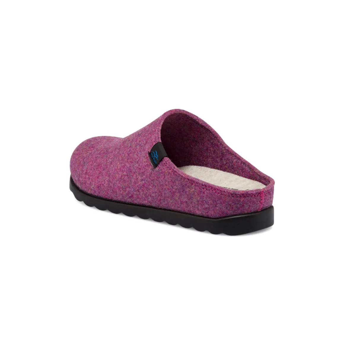Pantofole rosa in tessuto da donna con sottopiede anti-shock Fly Flot