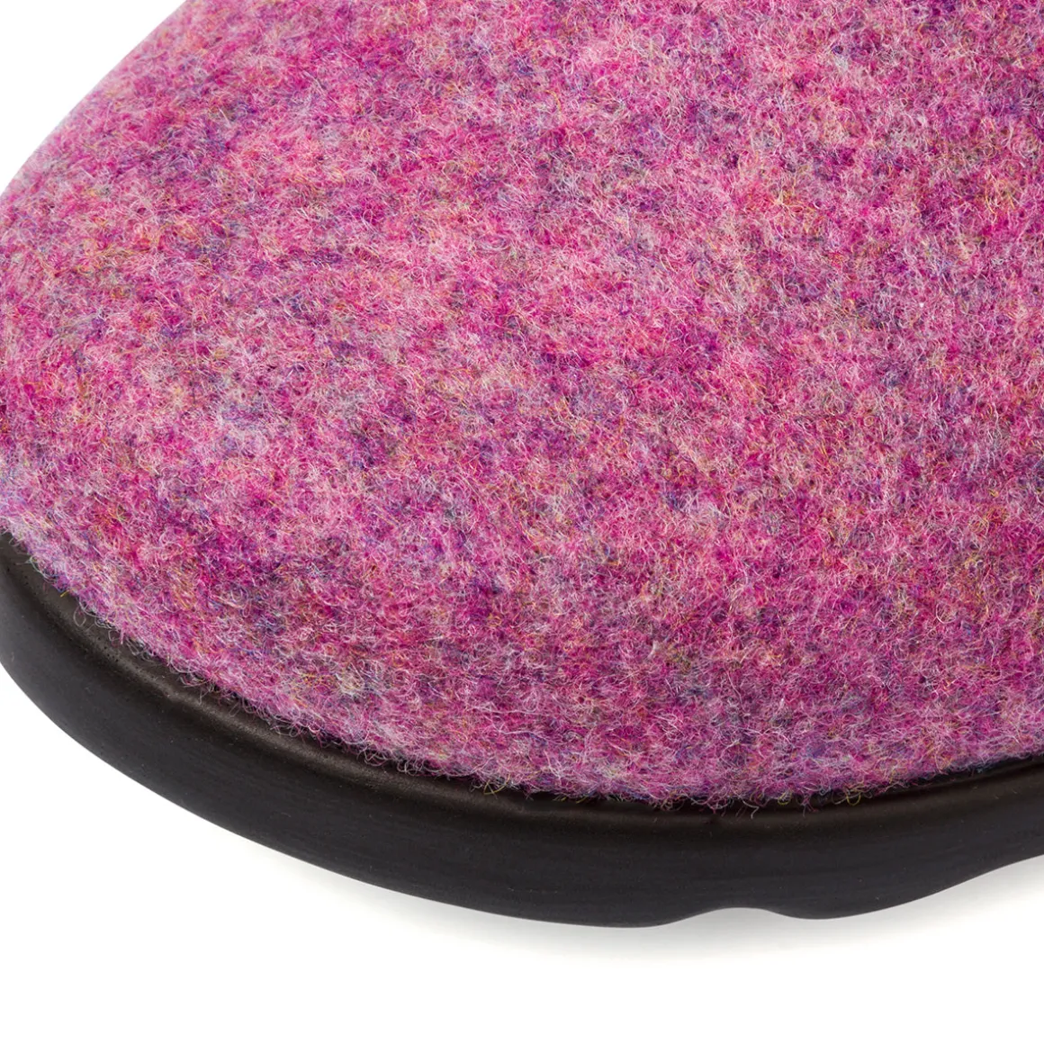 Pantofole rosa in tessuto da donna con sottopiede anti-shock Fly Flot