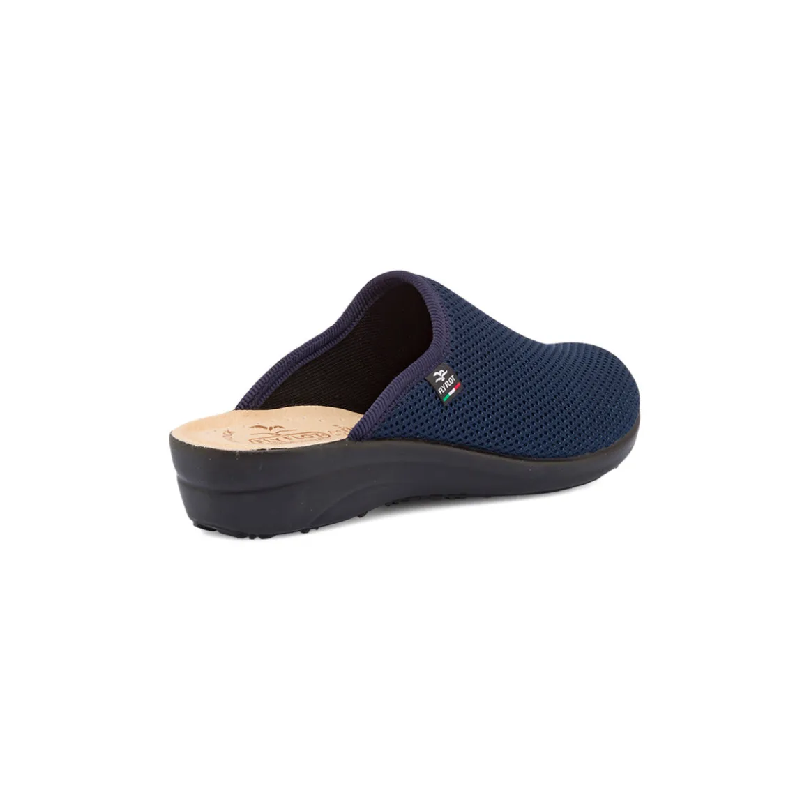 Pantofole sanitarie blu da donna con sottopiede anatomico Fly Flot