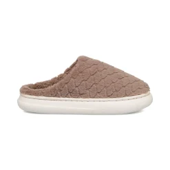 Pantofole taupe da donna in pelliccia sintetica Lora Ferres