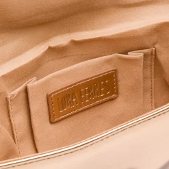Pochette oro Rosa a busta da Donna con catena dorata removibile Lora Ferres