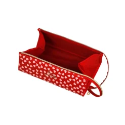 Pochette rossa da Donna con stampa cuori Camomilla Milano