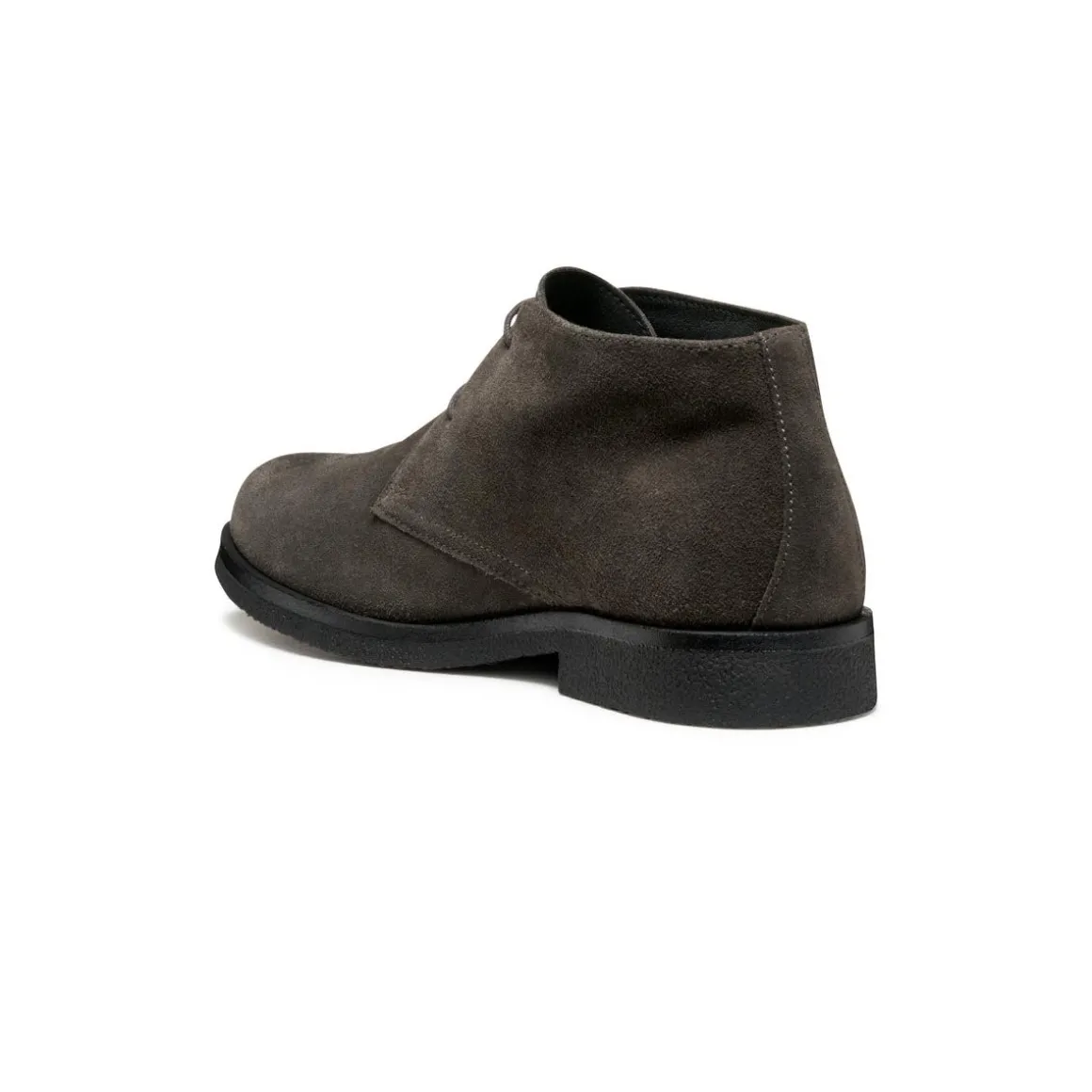 Polacchine in suede grigie da Uomo con suola traspirante Geox