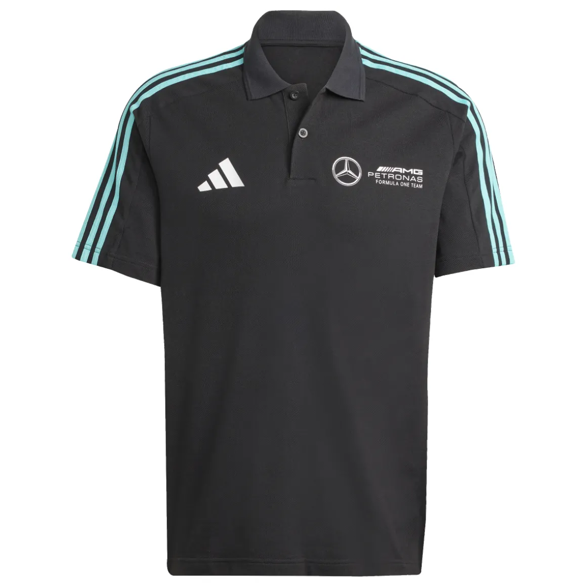 Polo da Uomo nera adidas x Mercedes-AMG Petronas F1 Team