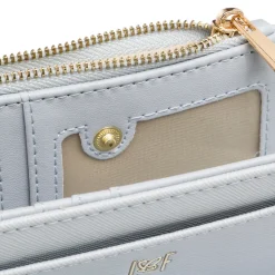 Portafoglio Azzurro da donna con manico Lora Ferres