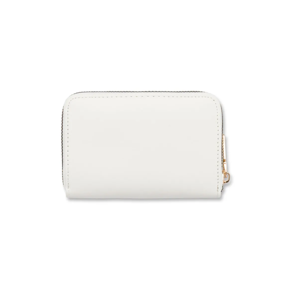 Portafoglio bianco da Donna con zip e logo Swish Jeans