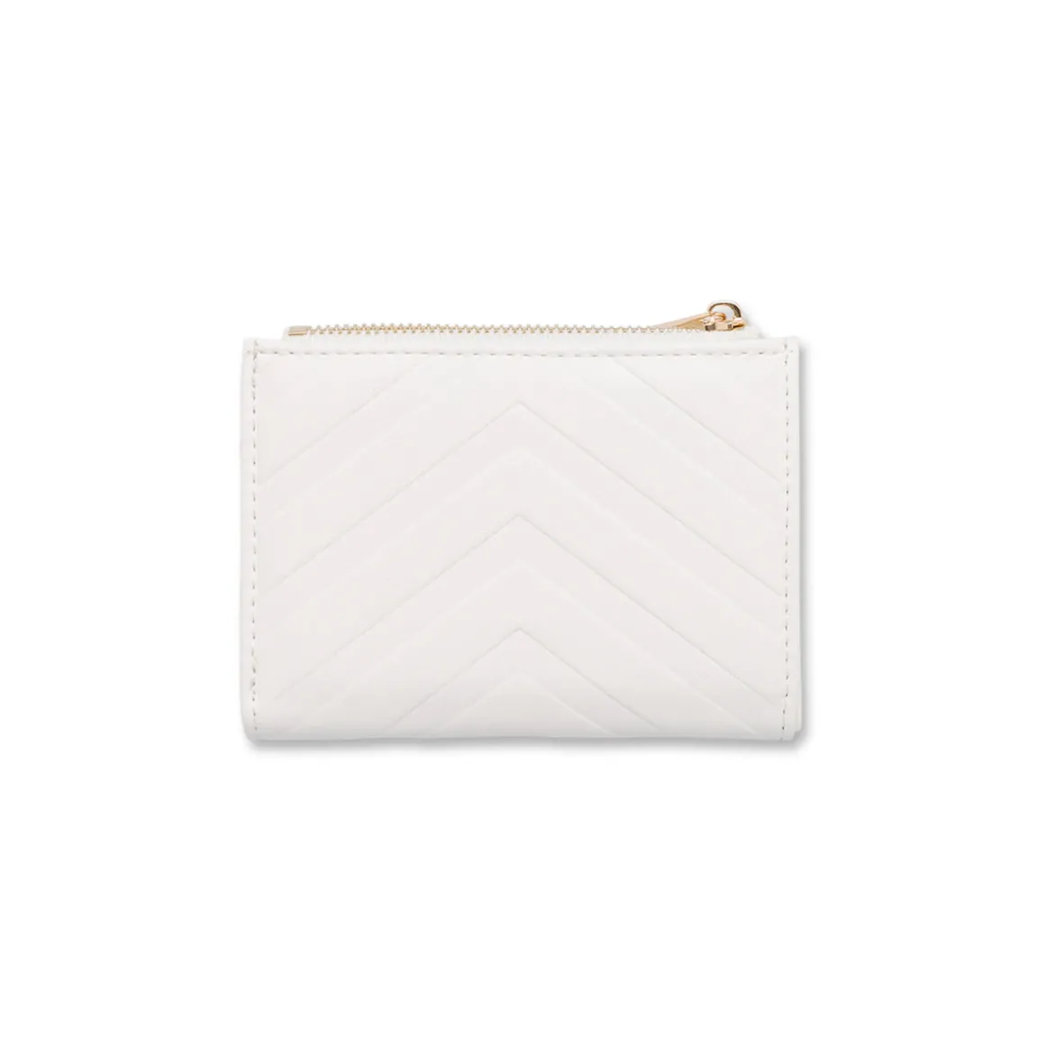 Portafoglio bianco da Donna con logo in metallo Lora Ferres