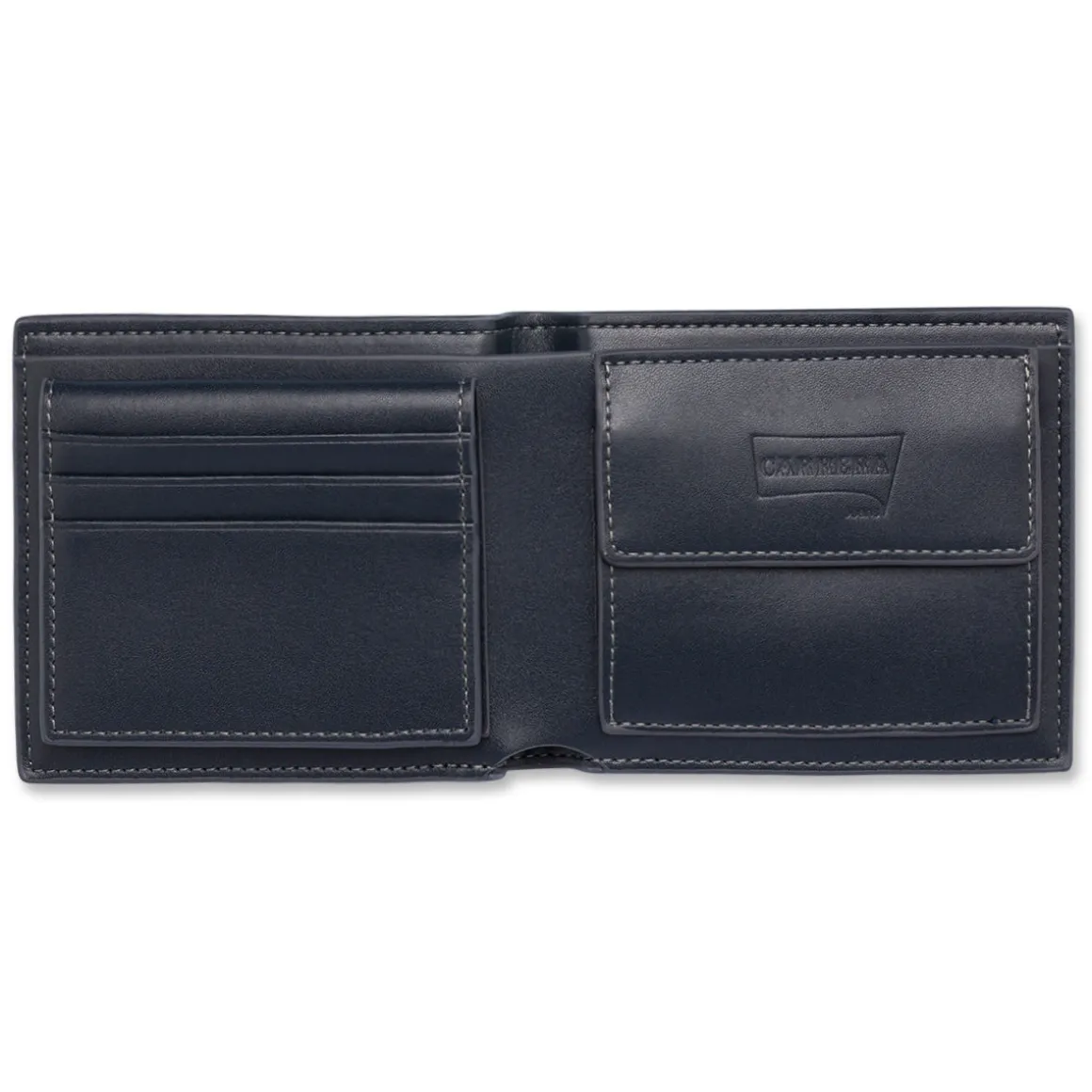 Portafoglio da uomo blu Carrera Jeans con portamonete
