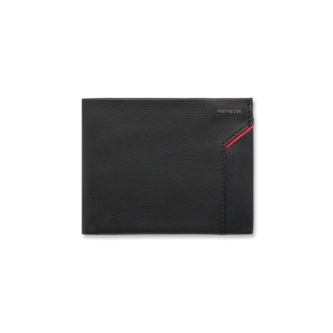 Portafoglio nero da Uomo con logo Navigare