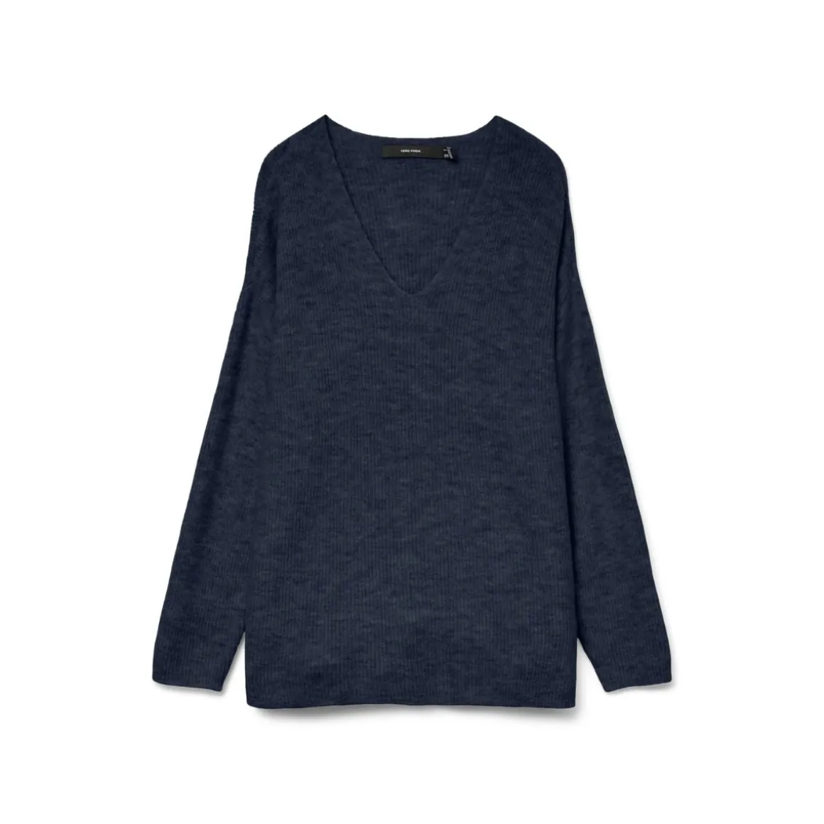Pullover Blu da Donna con scollo a V Vero Moda