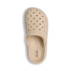 Sabot beige da Donna con trama intrecciata Lora Ferres On The Beach