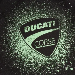 Sacca Zaino nera con Stampa e logo verde Ducati Corse