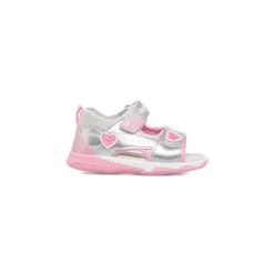 Sandali bambina primi passi argento Primigi Baby Active