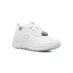 Scarpe antinfortunistiche bianche da Donna in memory foam Slip Resistant Skechers Work