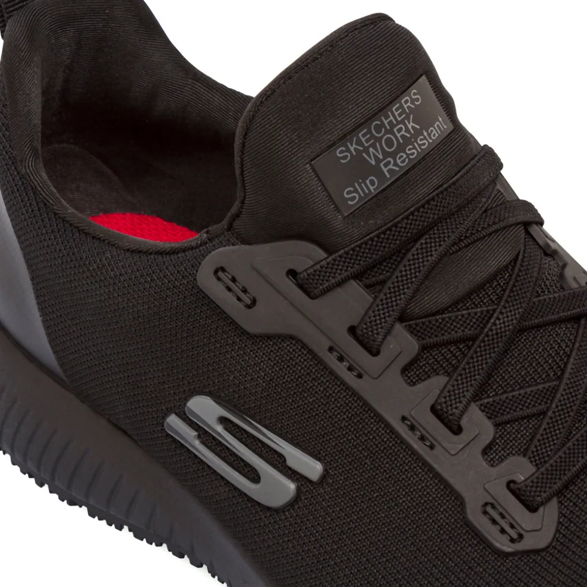 Scarpe antinfortunistiche da uomo nere Skechers WORK Slip Resistant