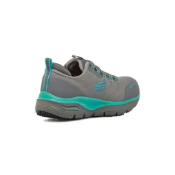 Scarpe antinfortunistiche grigie da Donna Arch Fit Skechers Work