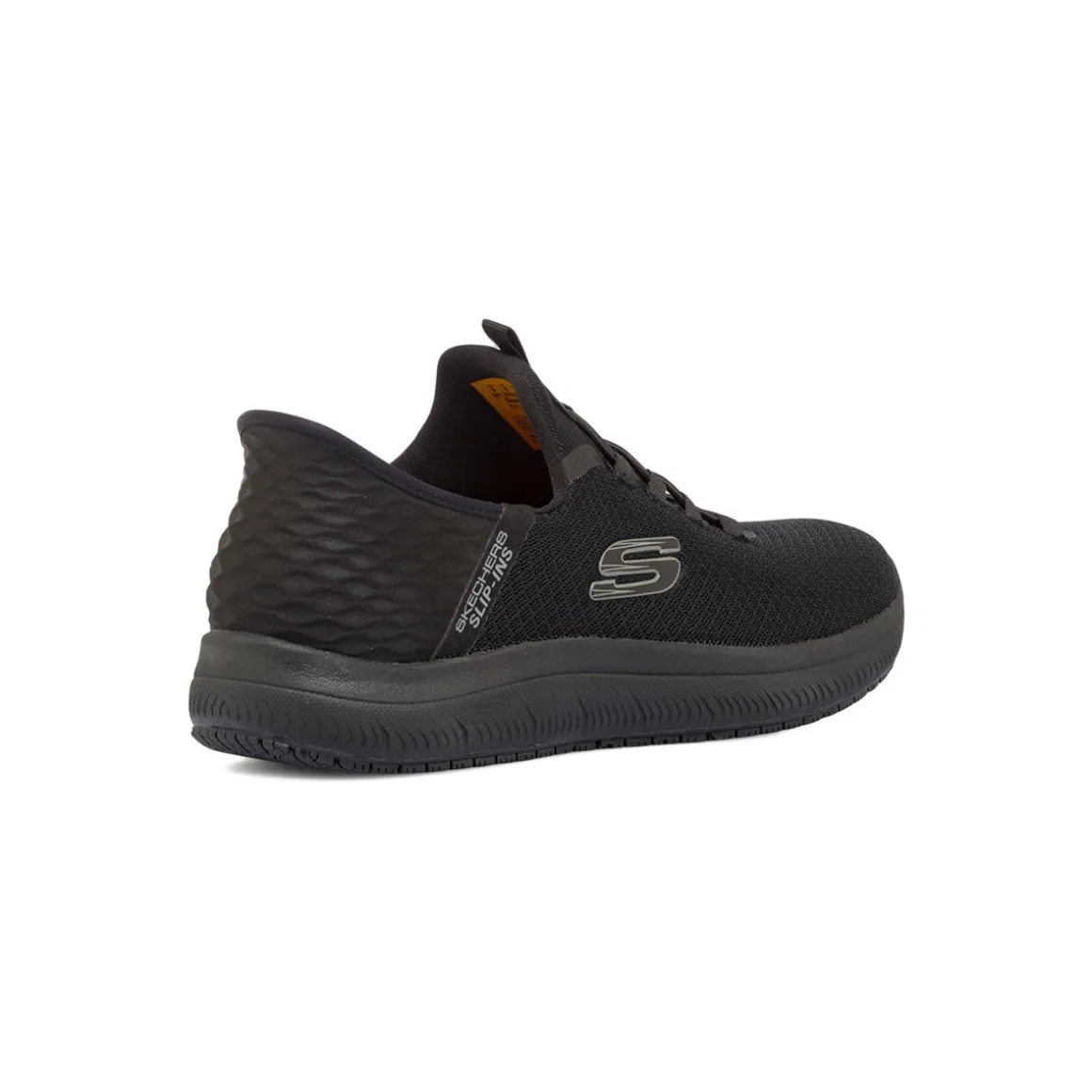 Scarpe antinfortunistiche nere da Uomo in Memory Foam Skechers Work Slip-ins